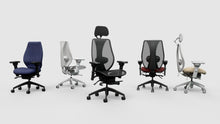 Load image into Gallery viewer, tCentric Hybrid with Upholstered Backrest and Seat Light Grey