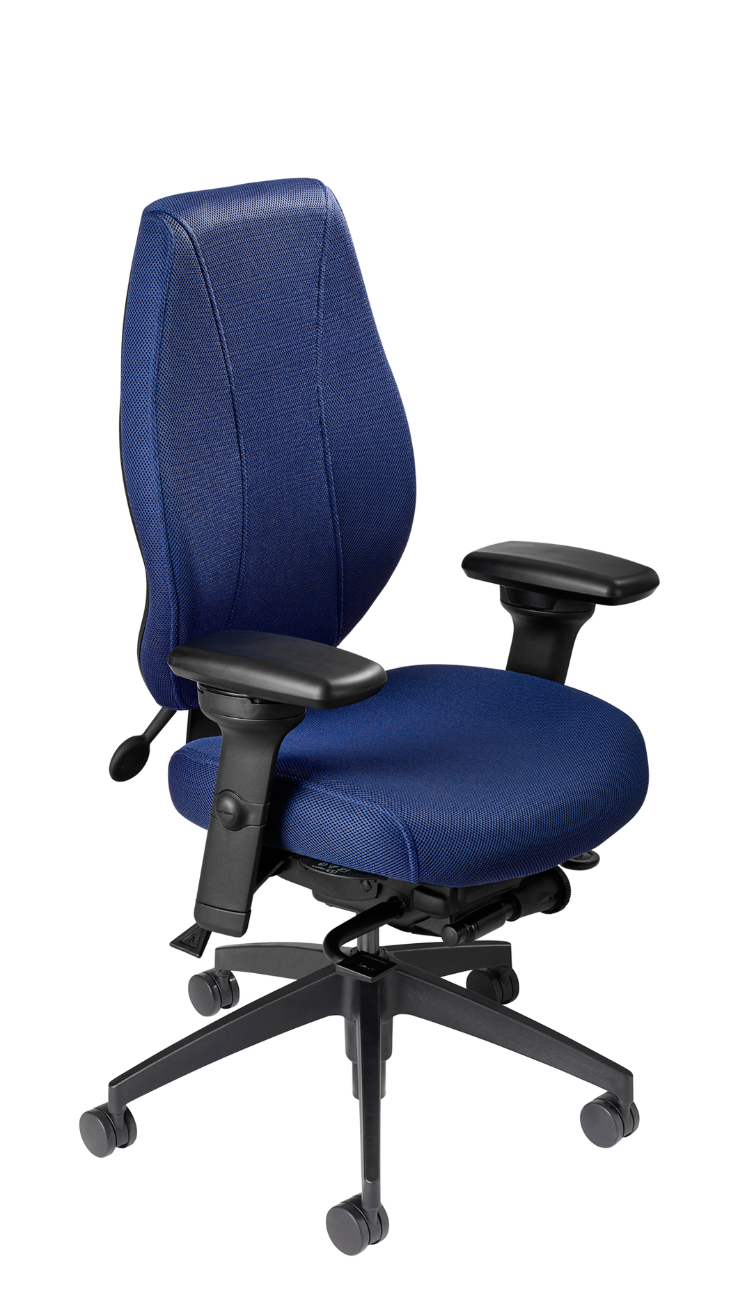 airCentric 2 with Synchro Glide Mechanism, Midnight Black Frame, AirKnit Royal Upholstery