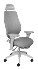 Load image into Gallery viewer, tCentric Hybrid with Upholstered Backrest and Seat Light Grey
